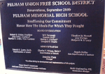 Pelham Memorial High School Re-Dedication October 2, 2010
